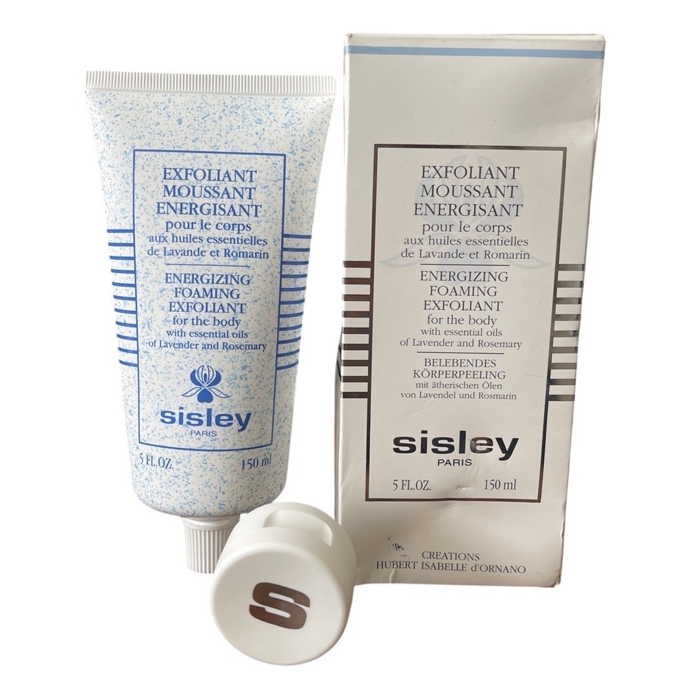 Sisley Energizing Foaming Exfoliant for the Body Essential Oils 5oz 150ml *NEW*